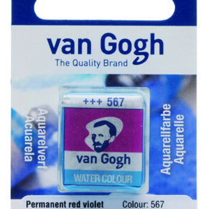Van Gogh Akvarel 567 Permanent Red Violet - Pan
