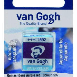 Van Gogh Akvarel 592 Quinacridone Purple Red - Pan