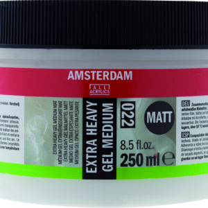 Ams Gel Medium Extra Heavy Matt - 250 ml