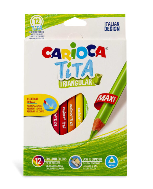 Carioca Trekantede Tita (12 blyanter)