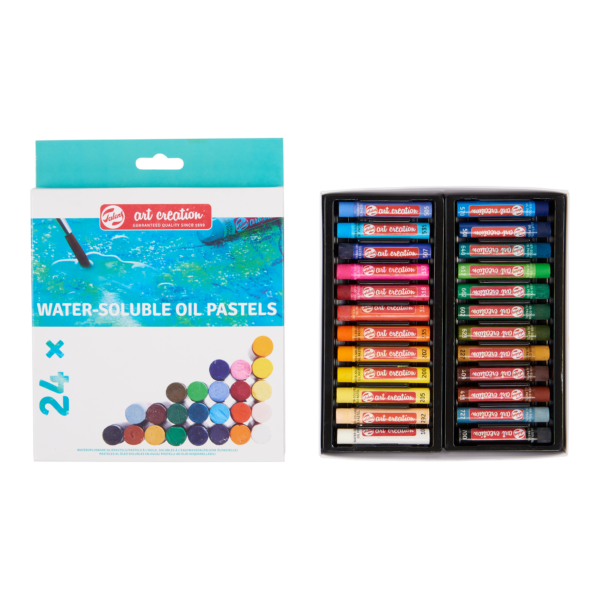 Talens Art Creation Water-Soluble Oil Pastels - 24 pcs