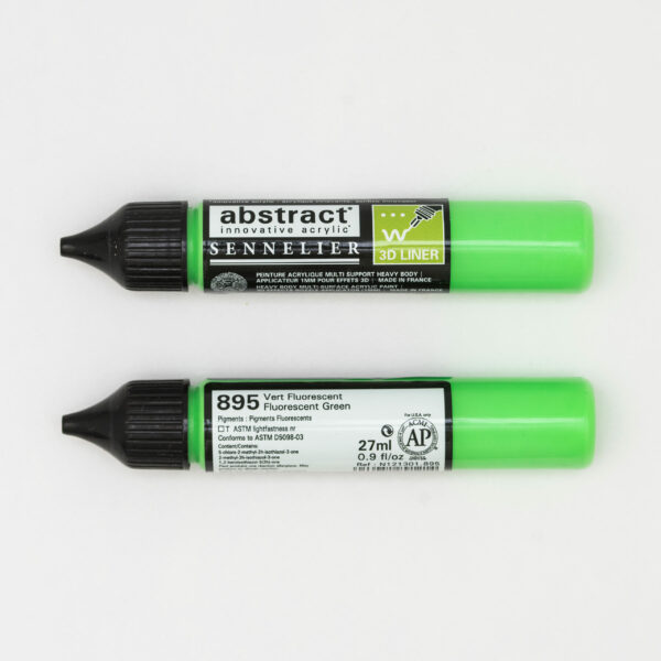 Sennelier Abstract Marker 3D liner 895 Fluo Green 27ml