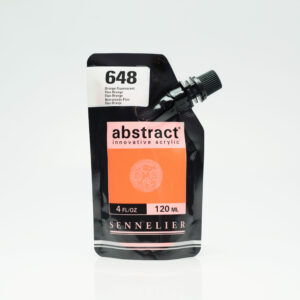 Sennelier Abstract Akrylfarve 648 Fluo Orange 120 ml