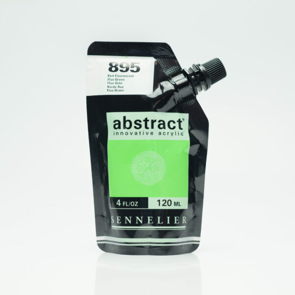 Sennelier Abstract Akrylfarve 895 Fluo Green 120 ml