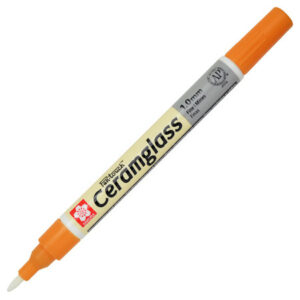 Ceramglass Pen Fine Orange