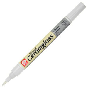 Ceramglass Pen Fine White