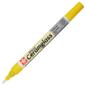Ceramglass Pen Fine Yellow