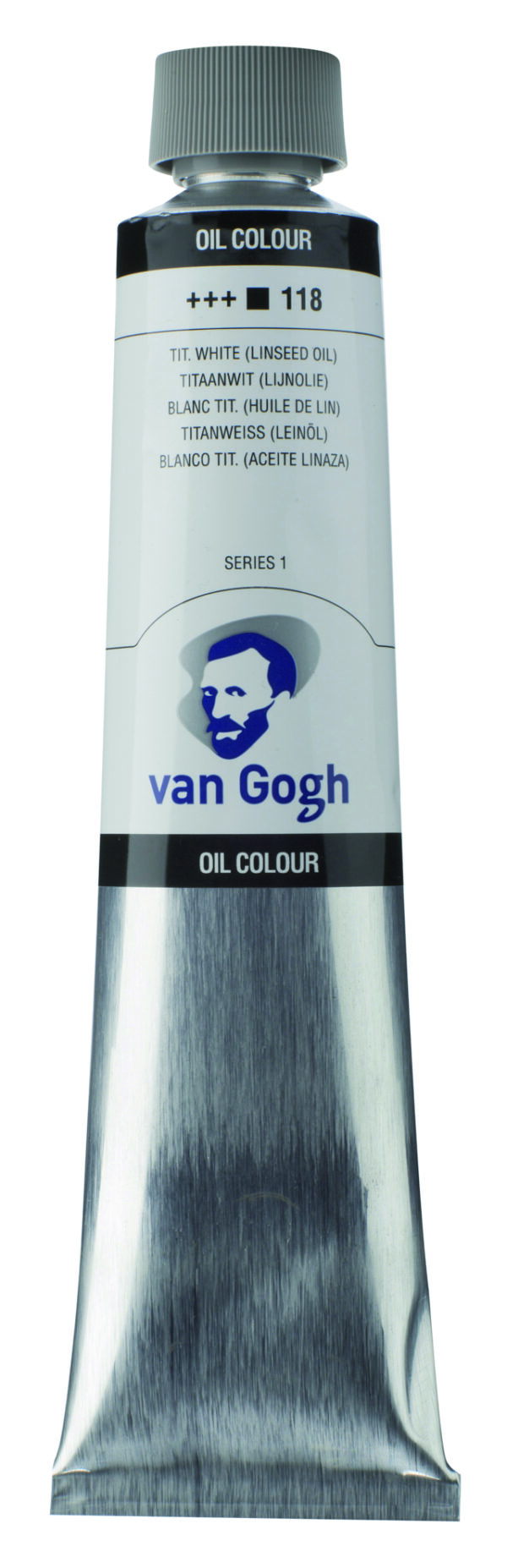 Van Gogh 118 Titanium white (linse oil) - 200 ml