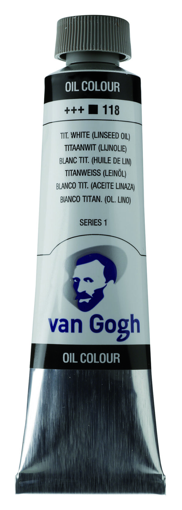Van Gogh 118 Titanium white (linse oil) - 40 ml