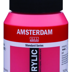 Ams std 317 Transparent red Medium - 500 ml