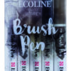 Ecoline Grey Brush 5 Pen Set
