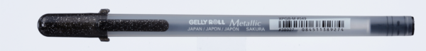 Gelly Rool Metallic Pen Black