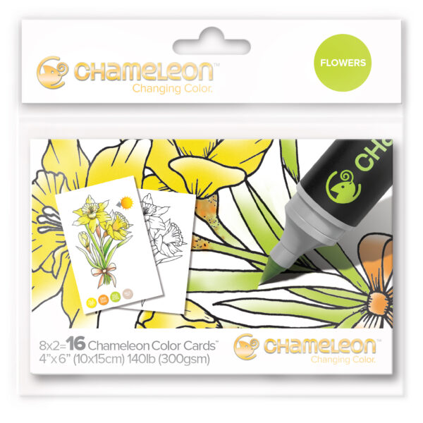 Chameleon Flowers Color Cards