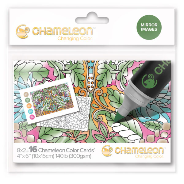 Chameleon Mirror Images Color Cards