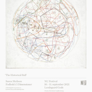 The Historical Ball NU Festival poster af S?ren Meibom S?ren Meibom