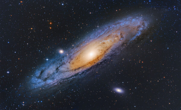 Andromeda galaksen af Clearsky Astrofoto Illux Art shop - Fotokunst - Clearsky Astrofoto
