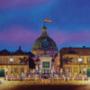Amalienborg af Artpusher Illux Art shop - Maleri kunsttryk - Artpusher