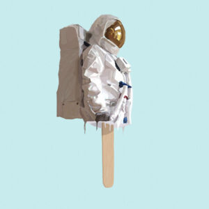 Astronaut Ice af Mads Hindhede Illux Art shop - Grafisk kunst - Mads Hindhede - Kids Art