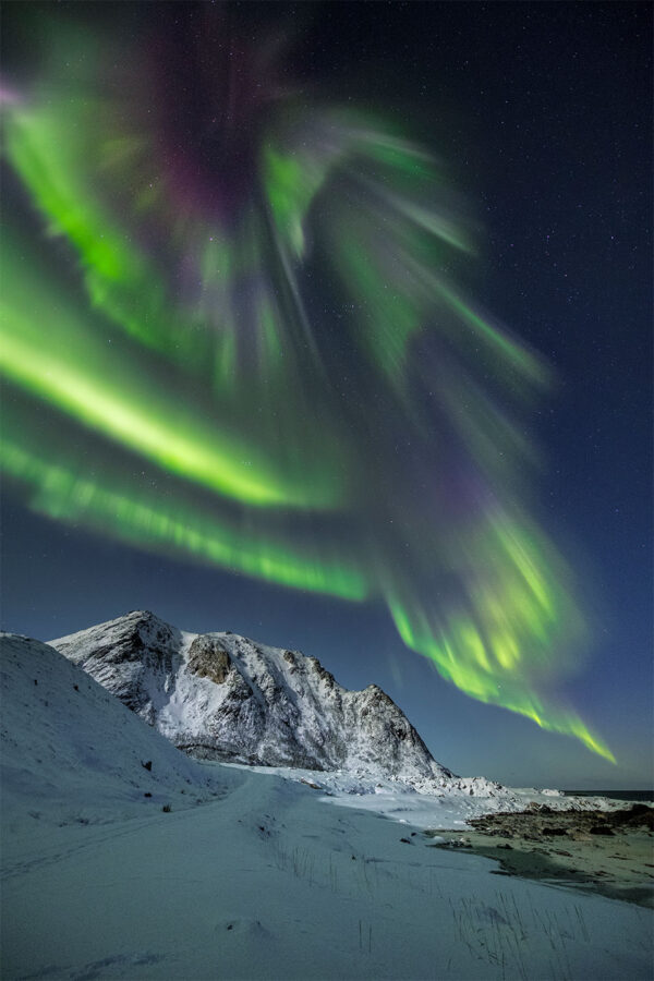 Auroras gone crazy af Frank Olsen Illux Art shop - Fotokunst - Frank Olsen