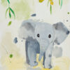 Baby Elefant af Et Lille Atelier Illux Art shop - Kids Art - Et Lille Atelier - Et Lille Atelier