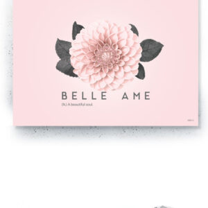 Plakat / Canvas / Akustik: Belle Ame (Flush Pink) Artworks > Populær