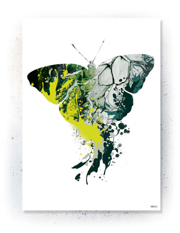 Plakat / canvas / akustik: Sommerfugl (Colorize / Life) Artworks > Populær
