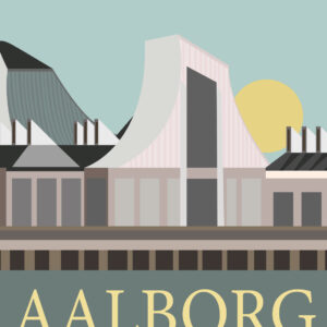Aalborg af Rikke Axelsen Illux Art shop - Illux Art nyheder - Grafisk kunst - Rikke Axelsen