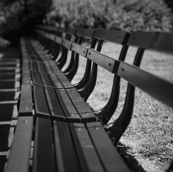 Central park bench af Thomas Stubergh Thomas Stubergh