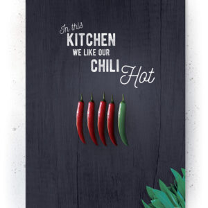 Plakater / Canvas / Akustik: Chili (Kitchen) Artworks > Nyheder