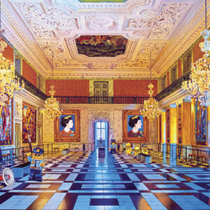 Christiansborg Slot af Artpusher Illux Art shop - Maleri kunsttryk - Artpusher