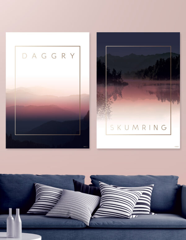 Plakat / canvas / akustik: Daggry & Skumring (MIDSOMMER) Artworks > Populær