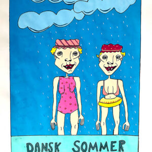 Dansk Sommer af Kirstine Lynfort Illux Art shop - Illux Art nyheder - Grafisk kunst - Kirstine Lynfort