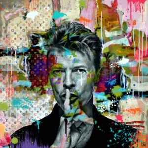 David Bowie af Helt Sort Illux Art shop - Grafisk kunst - Helt Sort