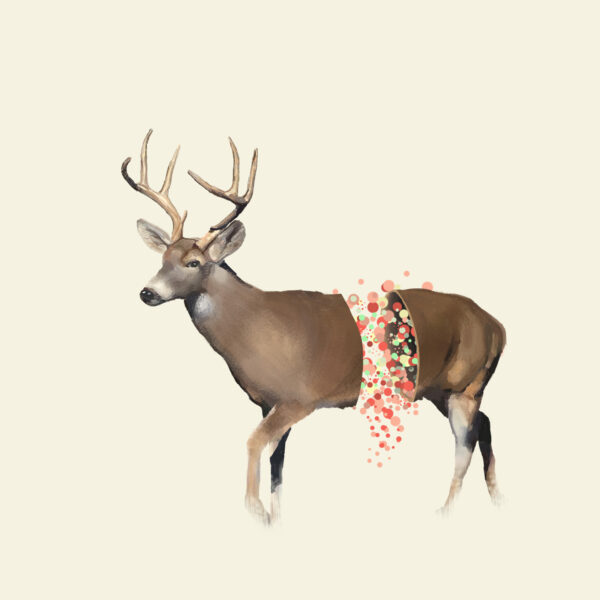 Deer af Mads Hindhede Illux Art shop - Grafisk kunst - Mads Hindhede