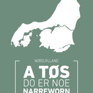 Nordjylland gr?n af Rikke Axelsen Illux Art shop - Illux Art nyheder - Grafisk kunst - Rikke Axelsen - Kort
