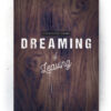 Plakat / Canvas / Akustik: Dreaming of Leaving (Continents of the World) Artworks > Populær