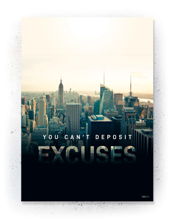 Plakat / Canvas / Akustik: Excuses (Inspiration) Artworks > Populær