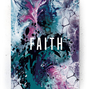 Plakat / canvas / akustik: Faith (Colorize / Love) Artworks > Artful
