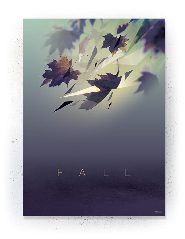 Plakat / canvas / akustik: Faldende blade (Fall) Artworks > Populær