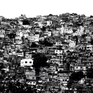 Favela Rio af Sarah Coghill Illux Art shop - Fotokunst - Sarah Coghill