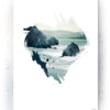 Plakat / Canvas / Akustik: Havets hjerte(VIVID) Artworks > Populær
