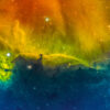 Hestehovedt?gen i regnbuefarver af Clearsky Astrofoto Illux Art shop - Fotokunst - Clearsky Astrofoto