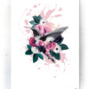 Plakat / Canvas / Akustik: Kolibri (Floral) Artworks > Beautiful