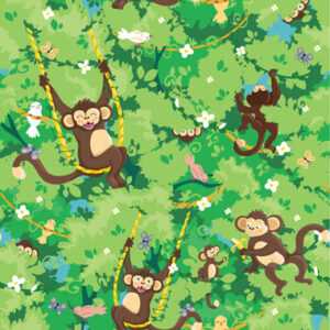 Monkeys af Illux Kids Illux Art shop - Kids Art - Illux Kids