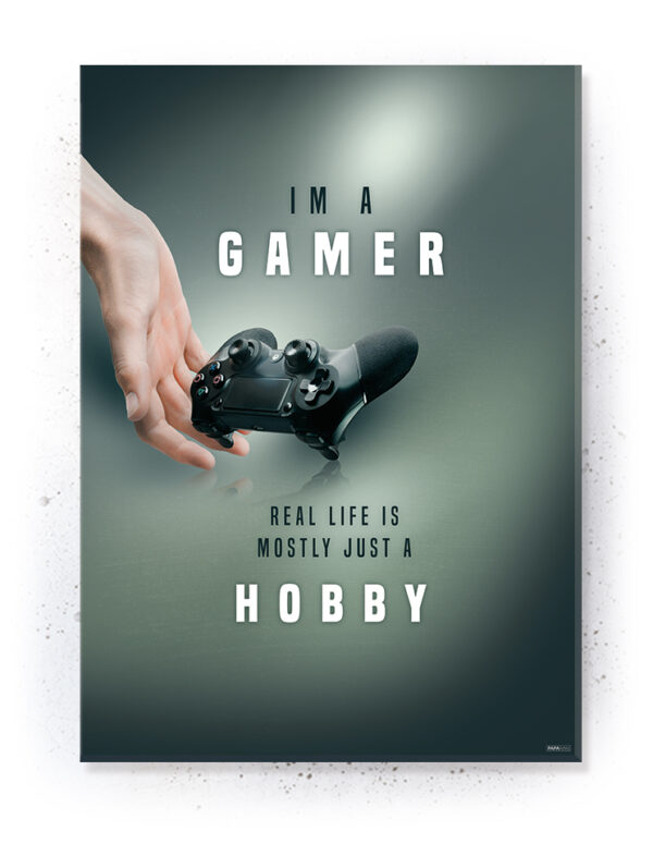 Plakat / Canvas / Akustik: I'm a Gamer (Gamer) Plakater > Børne plakater