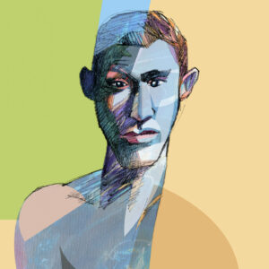 Imaginary Portrait af Nils Henrik Pedersen Illux Art shop - Grafisk kunst - Nils Henrik Pedersen