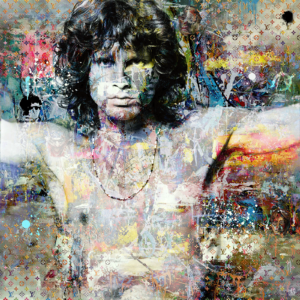 Jim Morrison af Helt Sort Illux Art shop - Grafisk kunst - Helt Sort