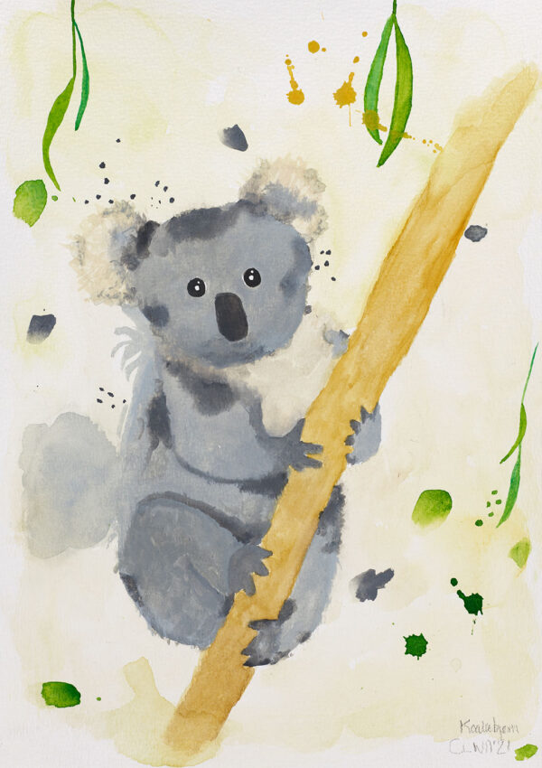 Koala af Et Lille Atelier Illux Art shop - Kids Art - Et Lille Atelier - Et Lille Atelier