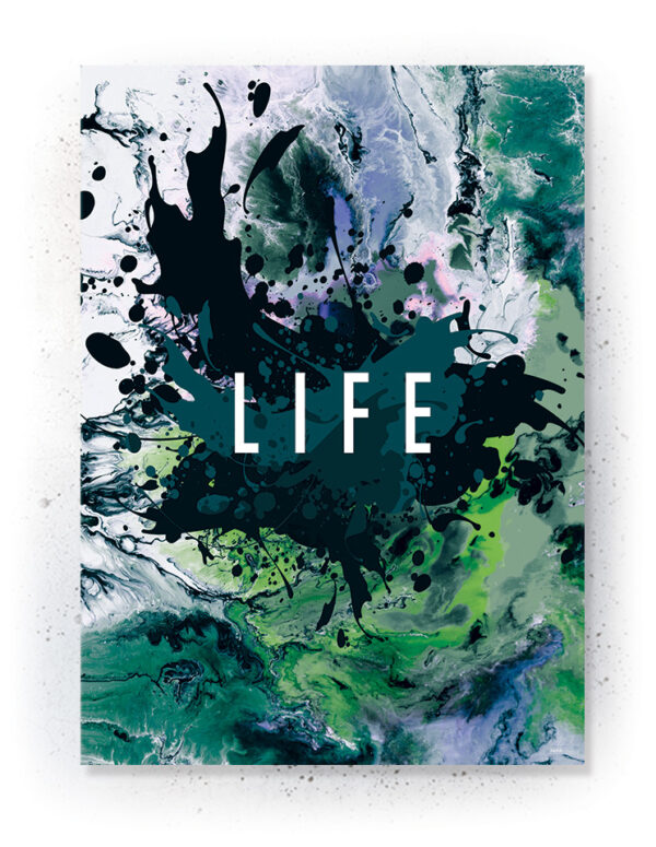 Plakat / canvas / akustik: LIFE (Colorize / Life) Artworks > Artful