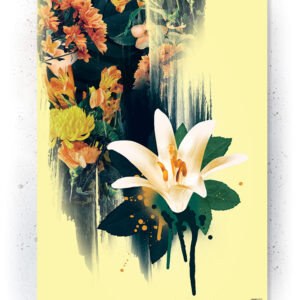 Plakat / Canvas / Akustik: Lilly (Yellow spring) Artworks > Beautiful